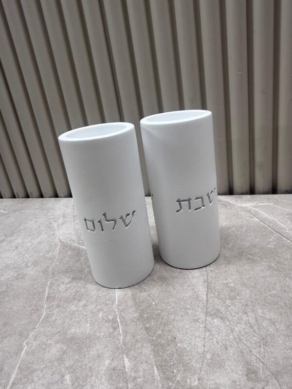 זוג פמוטי בטון גבוהים | לבן