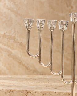 ⁦חנוכיית דגם נופר⁩ – תמונה ⁦2⁩