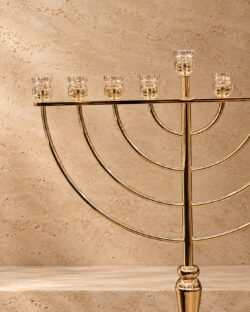 ⁦חנוכיית דגם אור הזהב⁩ – תמונה ⁦2⁩